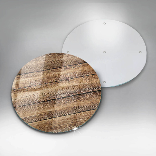 Chopping board glass Wood texture boards