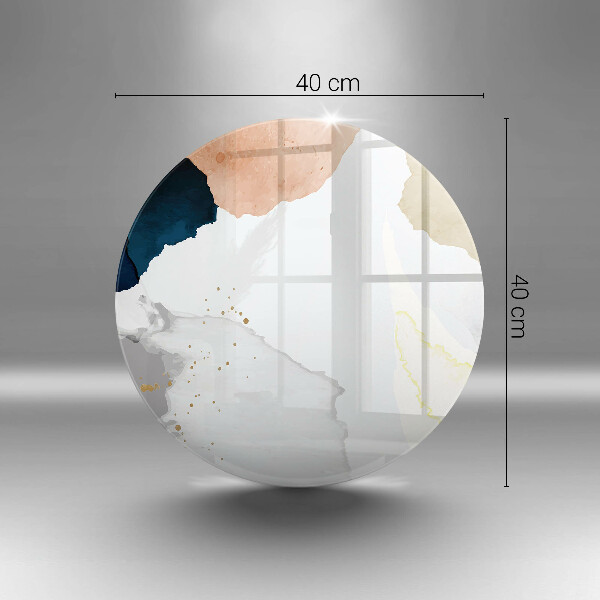 Chopping board glass Abstract spots