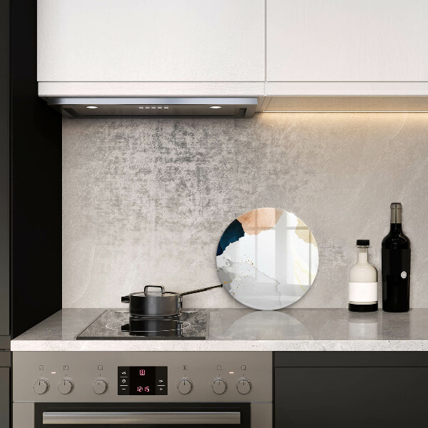 Chopping board glass Abstract spots