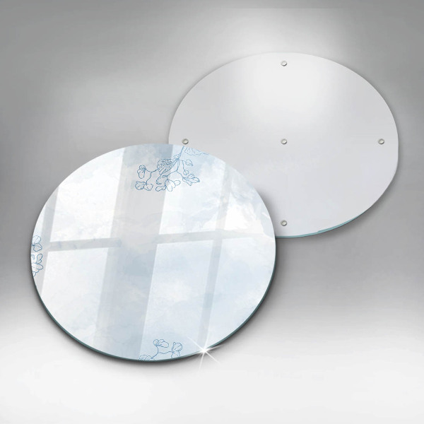 Glass cutting board Delicate background