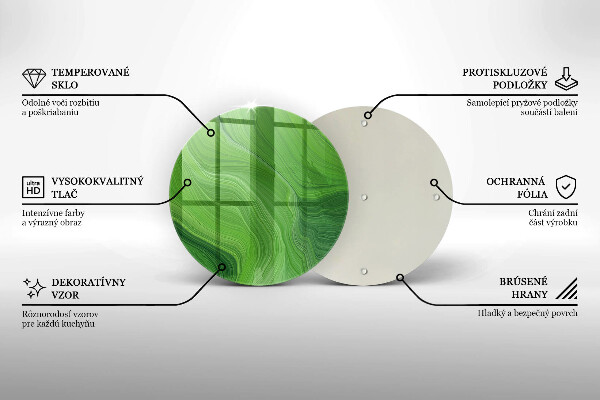 Chopping board glass Abstract texture