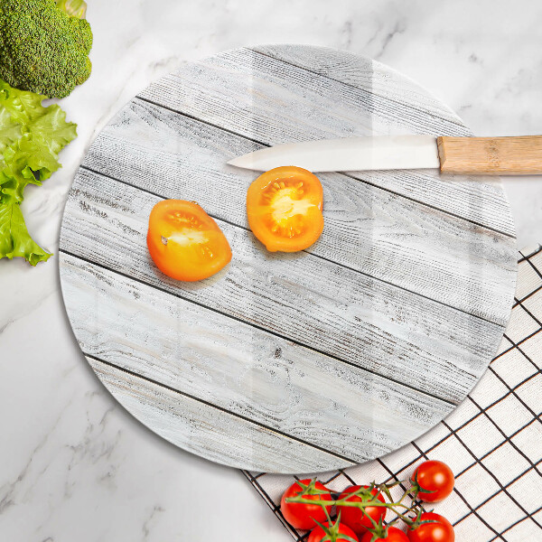 Chopping board glass Bright wooden boards
