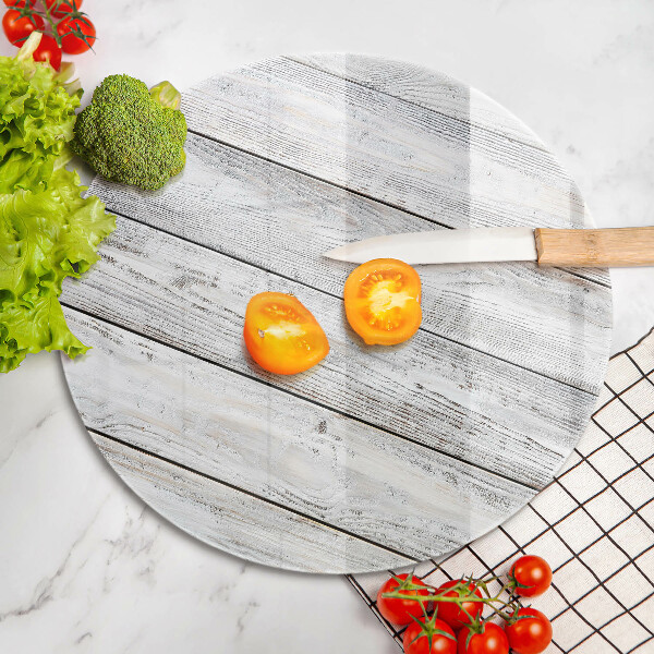 Chopping board glass Bright wooden boards