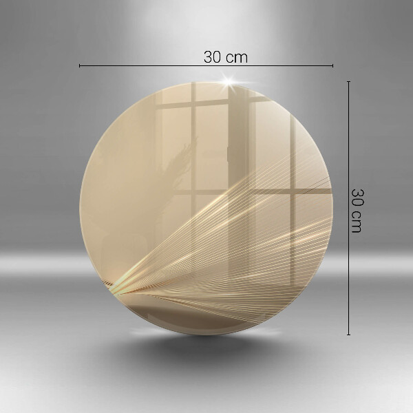 Chopping board glass Modern abstraction