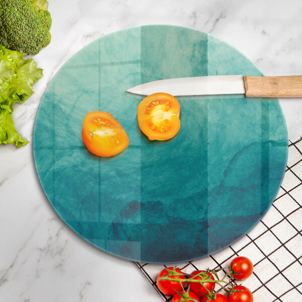 Chopping board glass Abstract background