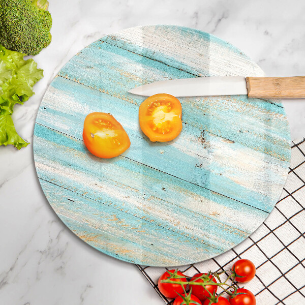 Chopping board glass Vintage wood boards