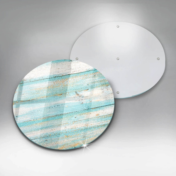 Chopping board glass Vintage wood boards