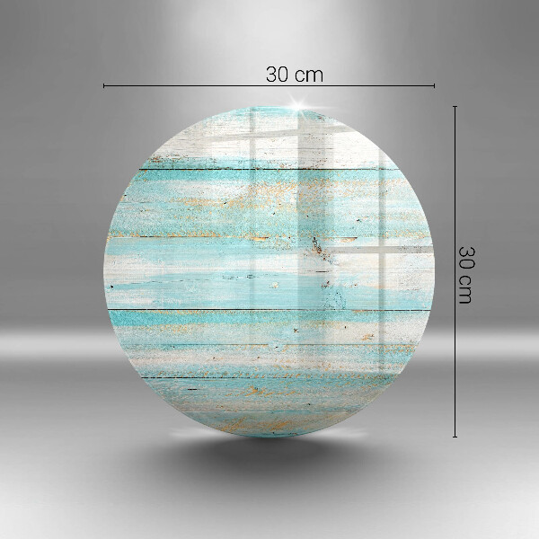 Chopping board glass Vintage wood boards