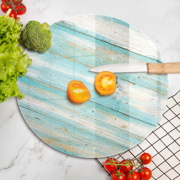 Chopping board glass Vintage wood boards