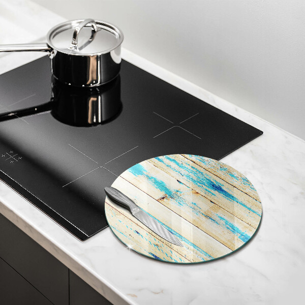 Chopping board glass Retro boards wood