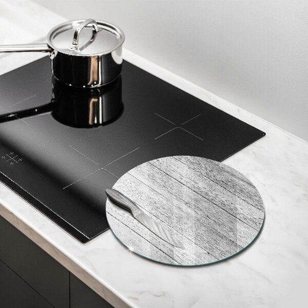 Chopping board glass Wood old boards