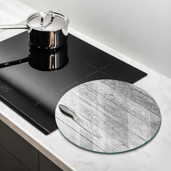 Chopping board glass Wood old boards