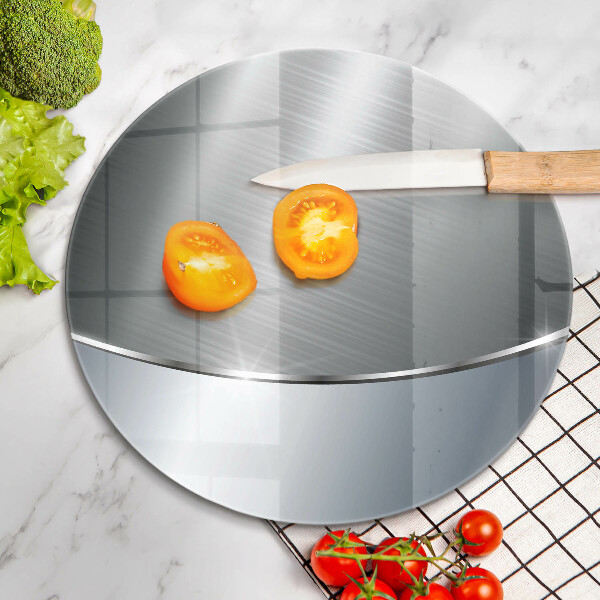 Chopping board glass Pattern metal abstraction