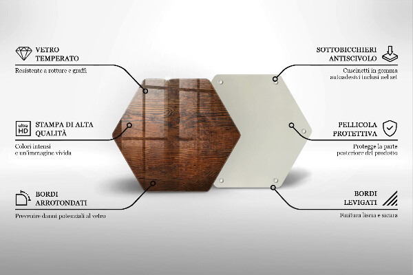 Chopping board Dark wood board