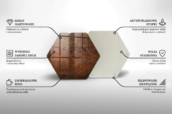 Chopping board Dark wood board