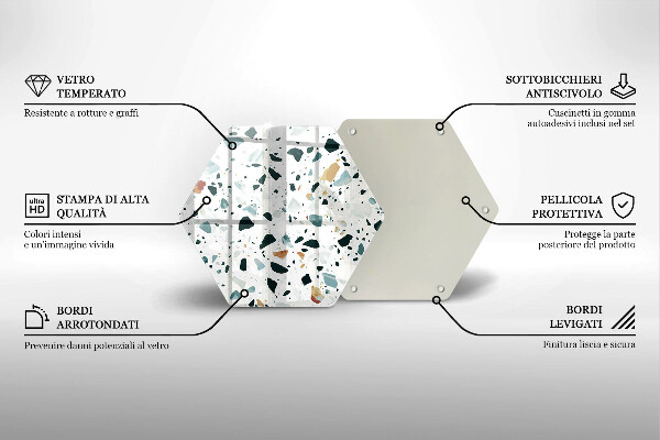 Chopping board Bright stone