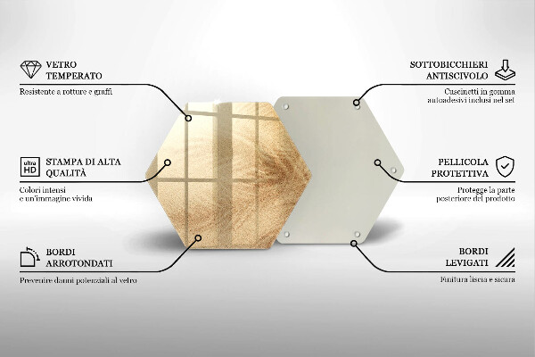 Glass worktop saver Beach sand and holidays