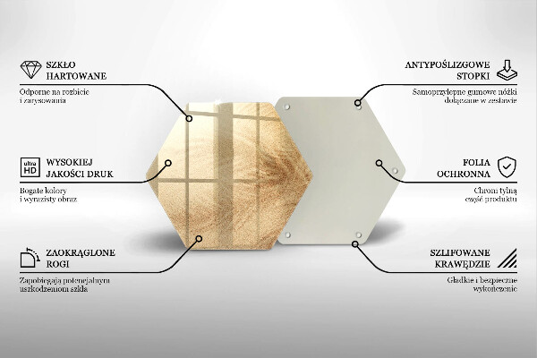 Glass worktop saver Beach sand and holidays