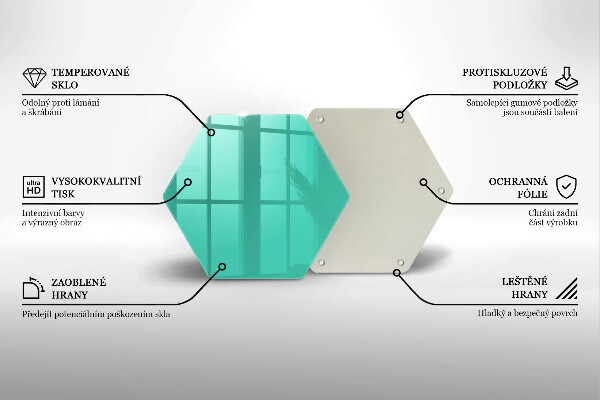 Chopping board Green color