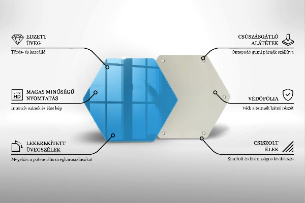 Chopping board Blue color