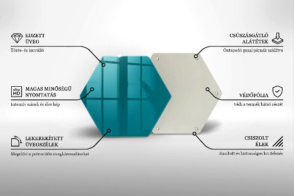 Chopping board Turquoise