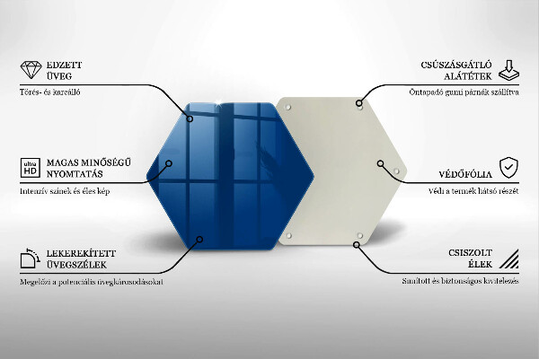 Chopping board Blue color