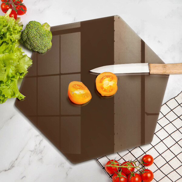 Chopping board Brown color