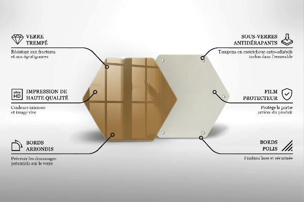 Chopping board Beige colour