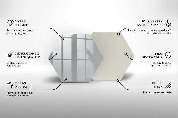 Chopping board Grey colour