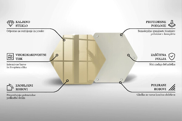 Chopping board Beige colour