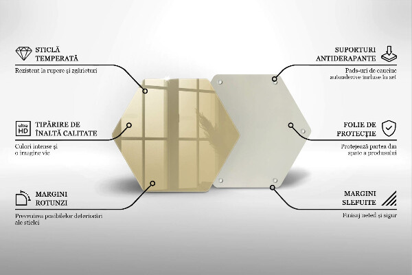 Chopping board Beige colour