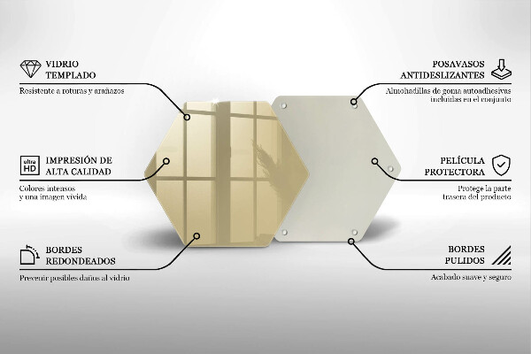 Chopping board Beige colour