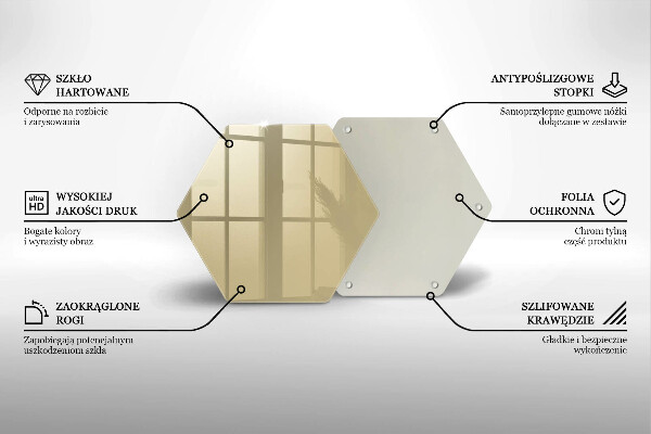 Chopping board Beige colour