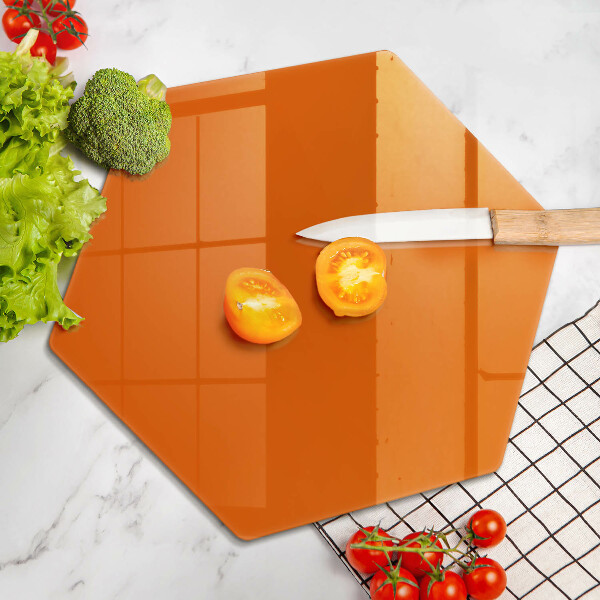 Chopping board Orange color