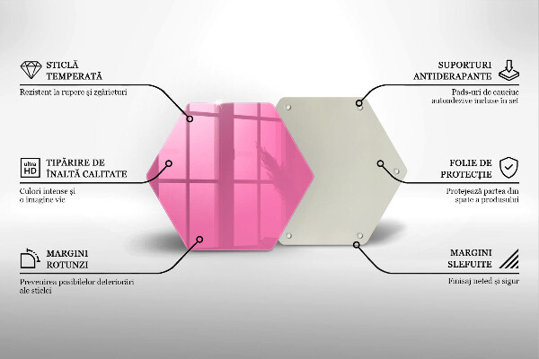 Chopping board Pink color