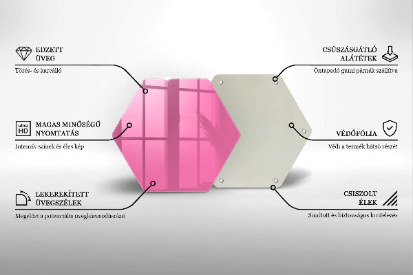 Chopping board Pink color