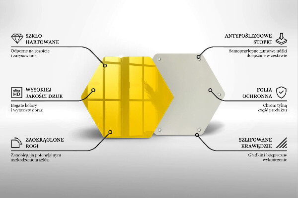 Chopping board Yellow