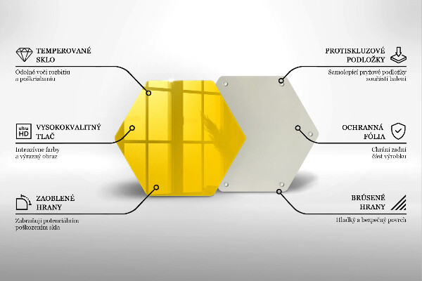 Chopping board Yellow