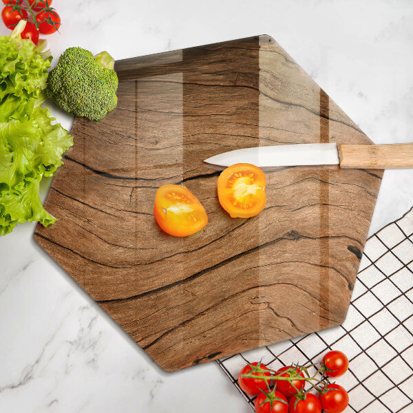 Chopping board glass Wood board texture