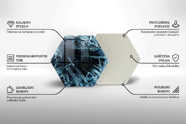 Chopping board Sharp ice structure