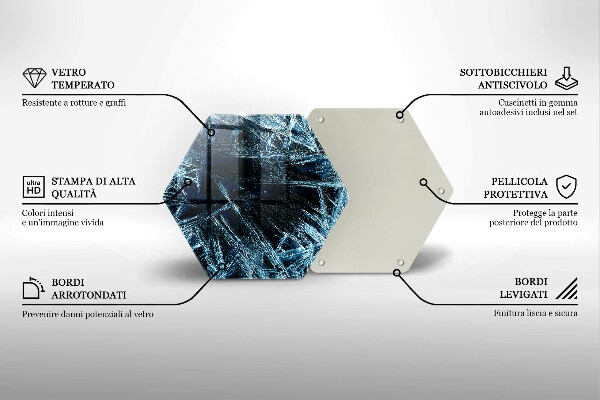 Chopping board Sharp ice structure