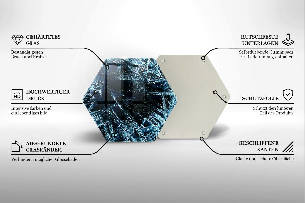 Chopping board Sharp ice structure