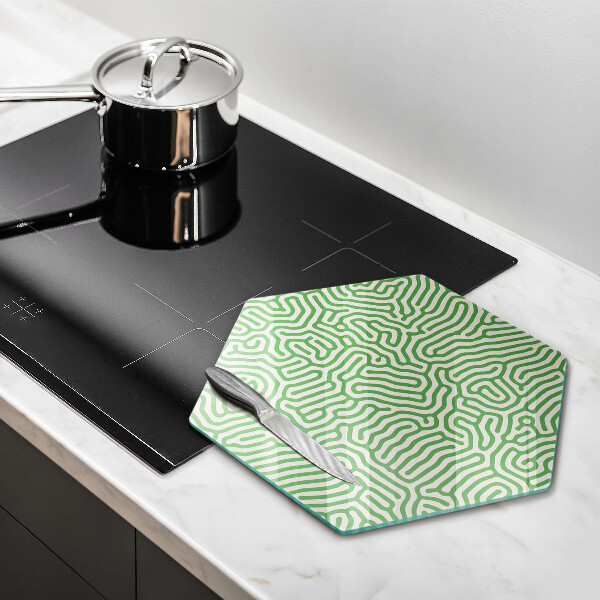 Chopping board Abstraction lines