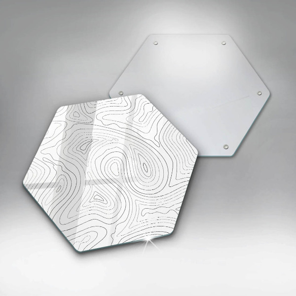 Chopping board Abstraction shapes