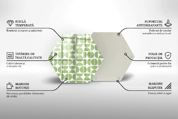 Chopping board Boho shapes