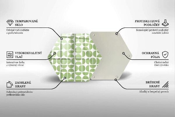 Chopping board Boho shapes