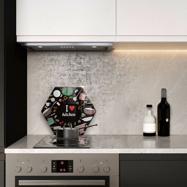 Chopping board Illustration I Love Kitchen