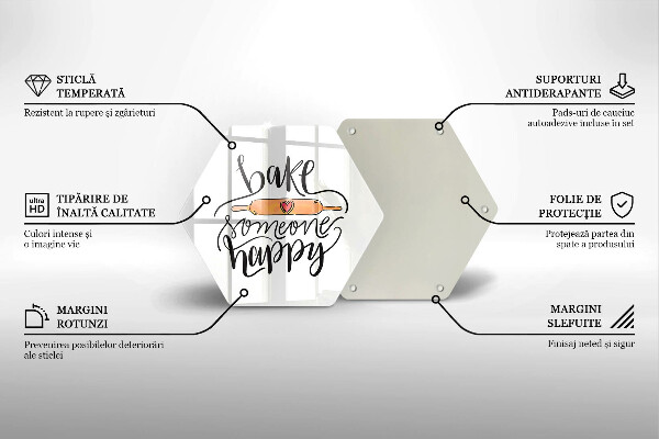 Chopping board Bake some happy