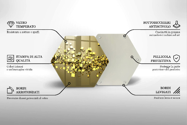Chopping board Abstraction 3D geometry