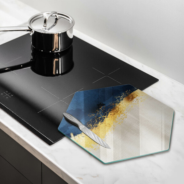 Chopping board Abstraction gold